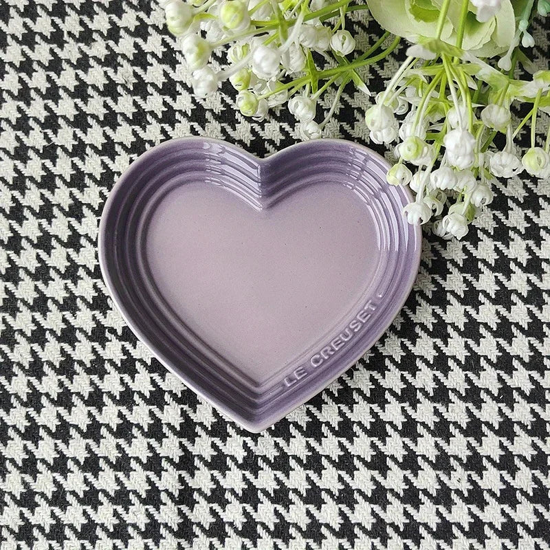 Heart Ceramic Pet Bowl