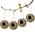 Hanging Grass Bird House