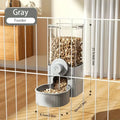 Pet Food Feeder Water Dispenser
