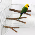 Wooden Bird Cage Perch