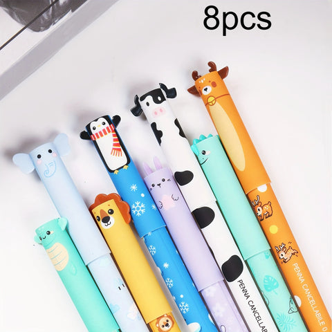 Animal Erasable Gel Pens