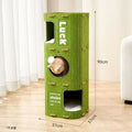 Felt Cat Barrel Bed
