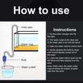 Aquarium Siphon Gravel Cleaner