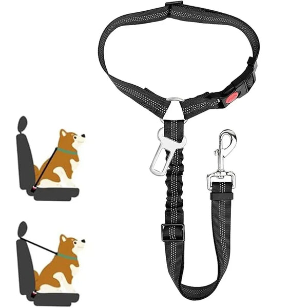 Adjustable Dog Car Seatbelt