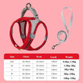 Adjustable Dog Harness Leash Set