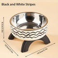 Elevated Stainless Steel Pet Bowl