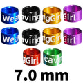 Custom Bird Leg Rings 10 pk
