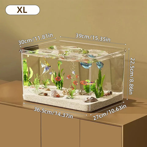 Desktop Glass Fish Tank