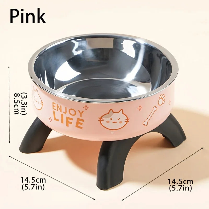Elevated Stainless Steel Pet Bowl